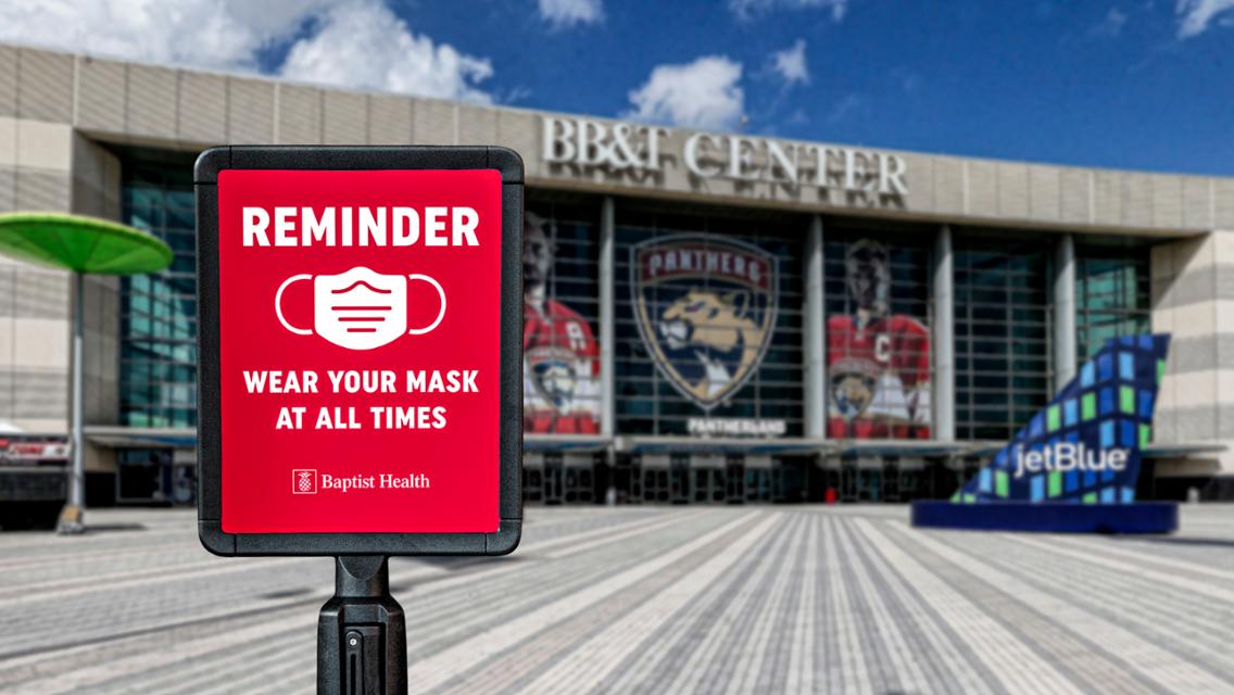 Florida Panthers Announce Limited Arena Capacity for 2020-21 Season